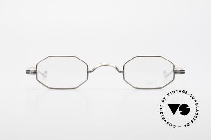 Lunor Octag Achteckige Vintage Brille, deutsches Traditionsunternehmen; made in Germany, Passend für Herren und Damen