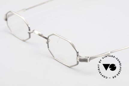 Lunor Octag Achteckige Vintage Brille, bekannt für den W-Steg und die schlichten Formen, Passend für Herren und Damen