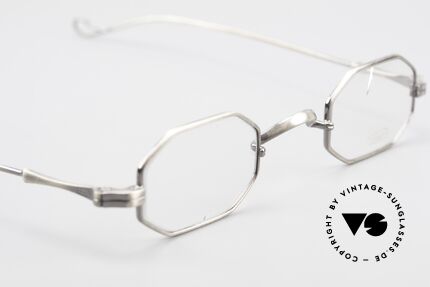 Lunor Octag Achteckige Vintage Brille, altes, ungetragenes LUNOR Einzelstück von ca. 1996, Passend für Herren und Damen