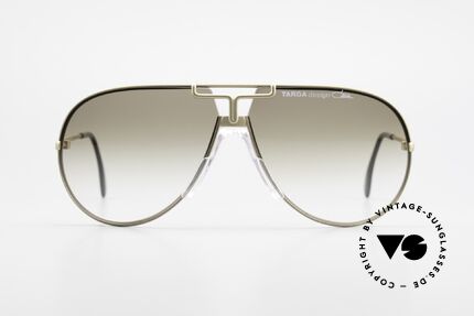 Cazal 901 Targa Design XL Piloten Brille West Germany, altes Original von ca. 1986 in XL Gr. 70/12, Passend für Herren