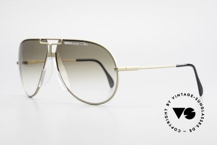Cazal 901 Targa Design XL Piloten Brille West Germany, mit original Cazal Etui und Wechselgläsern, Passend für Herren