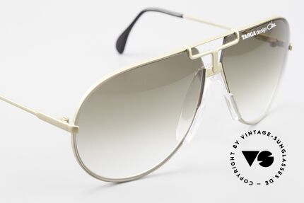 Cazal 901 Targa Design XL Piloten Brille West Germany, sehr seltene Lackierung in mattgold, col 56, Passend für Herren