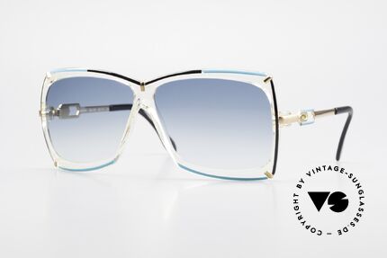 Cazal 864 Rare 80er Cazal Sonnenbrille, zauberhafte 80er Jahre Brille von CAri ZALloni, Passend für Damen