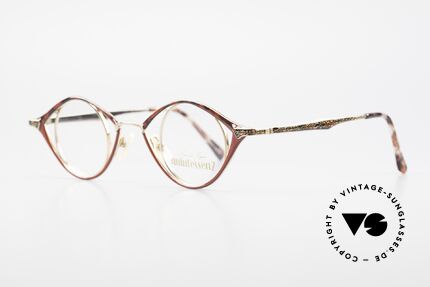 Nouvelle Ligne Q40 Vintage Damenbrille No Retro, zauberhaftes Modell aus der Quintessenz-Serie, Passend für Damen