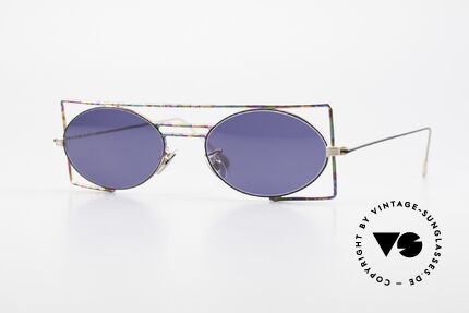 IMAGO Steel 8 Bunte Vintage Sonnenbrille, IMAGO = Brillen mit Identität und Persönlichkeit, Passend für Herren und Damen