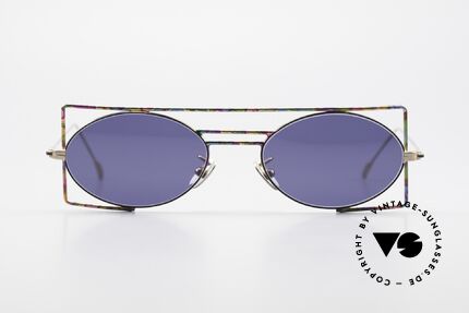 IMAGO Steel 8 Bunte Vintage Sonnenbrille, 'Imago' ist Latein für: Idee, Form, Vision, Bildnis, Passend für Herren und Damen