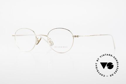 Freudenhaus Garland Kleine Runde Designer Brille, vintage Brillenfassung von FREUDENHAUS, München, Passend für Herren und Damen