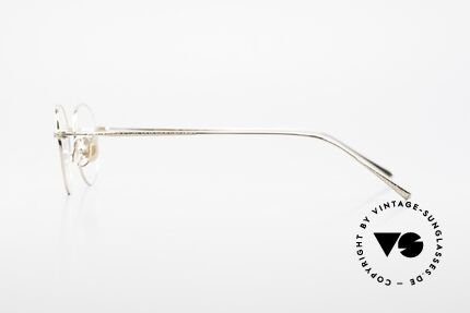 Freudenhaus Garland Kleine Runde Designer Brille, KEINE Retromode, ein kostbares 90er Jahre Original!, Passend für Herren und Damen