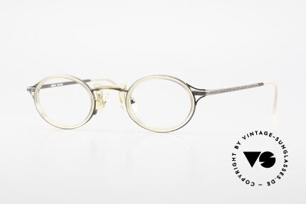 Freudenhaus Andua Ovale Designer Fassung 90er, vintage Brillenfassung von FREUDENHAUS, München, Passend für Herren und Damen
