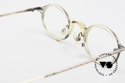 Freudenhaus Andua Ovale Designer Fassung 90er, die Fassung ist beliebig verglasbar (optisch / Sonne), Passend für Herren und Damen