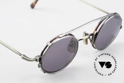 Freudenhaus Tori Kleine Runde Brille Clip On, ungetragen (wie alle unsere vintage Designerbrillen), Passend für Herren und Damen