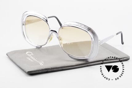 Christian Dior 1208 Vintage 70er Sonnenbrille XL, KEINE Retrobrille; wirklich ein 45 Jahre altes Original, Passend für Damen