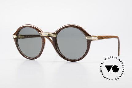 Cartier Cabriolet Runde Luxus Sonnenbrille L, edle & massive Cartier vintage Sonnenbrille von 1994, Passend für Herren und Damen
