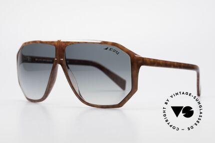 Silhouette M4019 JetStyle Aviator Sonnenbrille, männlich markante Piloten-Form in Größe "LARGE", Passend für Herren