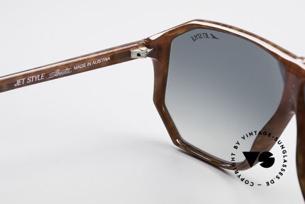 Silhouette M4019 JetStyle Aviator Sonnenbrille, KEINE Retromode; sondern ein 35 Jahre altes Unikat, Passend für Herren