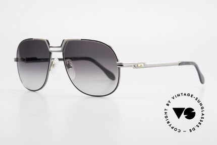 Cazal 710 Ultra Seltene 80er Sonnenbrille, geniale Lackierung in einer Art "anthrazit-metallic", Passend für Herren