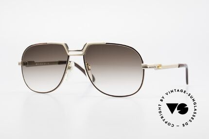 Cazal 710 Extrem Rare 80er Sonnenbrille, extrem seltene Cazal Sonnenbrille der frühen 80er, Passend für Herren