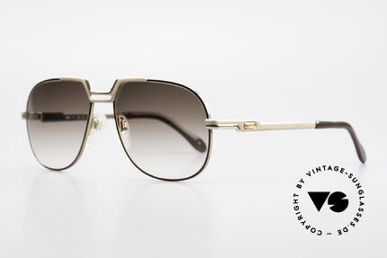 Cazal 710 Extrem Rare 80er Sonnenbrille, geniale Lackierung in einer Art 'bronze/gold-metallic', Passend für Herren