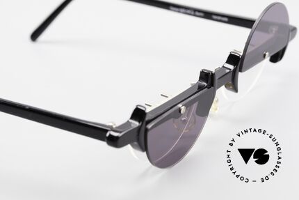 Design Maske Berlin - Omega Drehbare Gläser Sonnengläser, wurde nur in Kleinstserien produziert (Sammlerstück), Passend für Herren und Damen