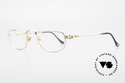 Fred Demi Lune Halbmond Luxus Lesebrille, der Name spricht für sich: 'Demi Lune' = der Halbmond, Passend für Herren und Damen
