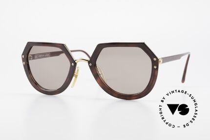 Christian LaCroix 7310 Rokoko Vintage Sonnenbrille, markante Christian LACROIX vintage Brille von 1990, Passend für Damen