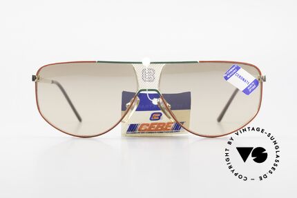 Cebe 0299 90er Sportsonnenbrille Ski, elastischer Rahmen (flexible Scharniere) für idealen Halt, Passend für Herren und Damen