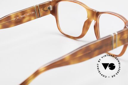 Persol 856 Markante Herren Vintage Brille, die Fassung ist beliebig verglasbar (optisch/Sonne), Passend für Herren