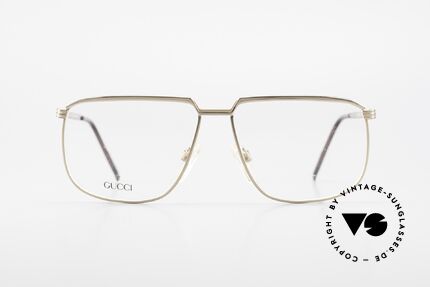 Gucci 1214 Klassische 80er Fassung Unisex, eine echte 1980er Rarität in Premium-Qualität, Passend für Herren und Damen