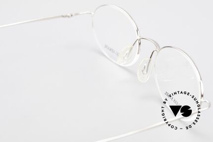 Giorgio Armani 26N Kleine Ovale Nylor Fassung, zeitloser Stil; halb randlose Fassung mit Nylor-Faden, Passend für Herren und Damen