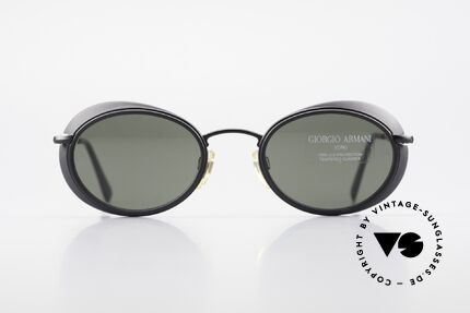 Giorgio Armani 666 Sonnenschutz Blenden Brille, absolute Top-Qualität der Gläser (Mineralglas, 100% UV), Passend für Herren und Damen