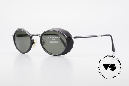 Giorgio Armani 666 Sonnenschutz Blenden Brille, graviert, entspiegelt & kratzfest (beste Optiker-Qualität), Passend für Herren und Damen