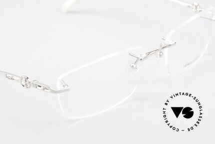 Giorgio Armani 310 Randlose Vintage Fassung, Größe: medium, Passend für Herren und Damen