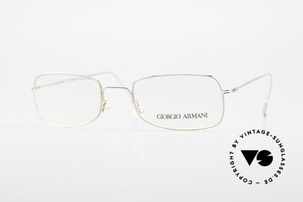 Giorgio Armani 1091 Kleine Drahtbrille Unisex Details