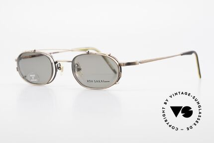 Koh Sakai KS9706 Original Made in Japan Brille, in Los Angeles designed & in Sabae (Japan) produziert, Passend für Herren und Damen