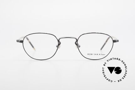 Koh Sakai KS9408 Kleine Brille mit Sonnenclip, Größe: small, Passend für Herren und Damen