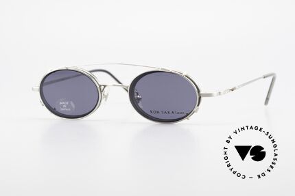 Koh Sakai KS9831 90er Brille Oval Made in Japan Details