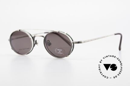 Koh Sakai KS9301 90er Oliver Peoples Eyevan Stil, in Los Angeles designed & in Sabae (Japan) produziert, Passend für Herren