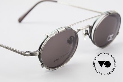 Koh Sakai KS9301 90er Oliver Peoples Eyevan Stil, ungetragen (wie alle unsere alten LA + Sabae Brillen), Passend für Herren