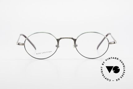 Koh Sakai KS9301 90er Oliver Peoples Eyevan Stil, Größe: small, Passend für Herren