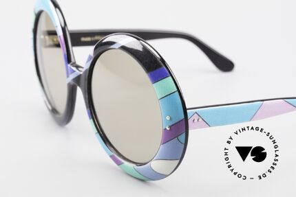 Emilio Pucci XXL Übergroße 60er Sonnenbrille, Jacqueline Kennedy trugen die Pucci-Kreationen in 60ern, Passend für Damen