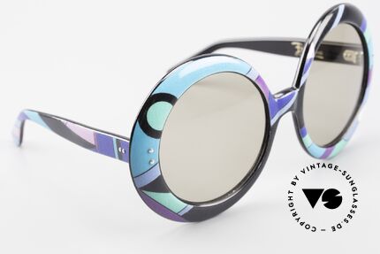 Emilio Pucci XXL Übergroße 60er Sonnenbrille, Größe: extra large, Passend für Damen