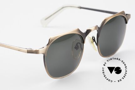 Jean Paul Gaultier 57-0171 Panto Sonnenbrille Eckig 90er, ungetragen (wie alle unsere alten Designerbrillen), Passend für Herren