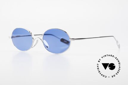 Jean Paul Gaultier 55-0173 JPG Designer Sonnenbrille Oval, schlichte Rahmenform aber dennoch exzentrisch, Passend für Herren und Damen