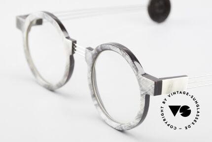 P. Klenk String 027 Echthornbrille Panto Vintage, echtes UNIKAT: heutzutage gar nicht mehr zu bekommen, Passend für Herren und Damen