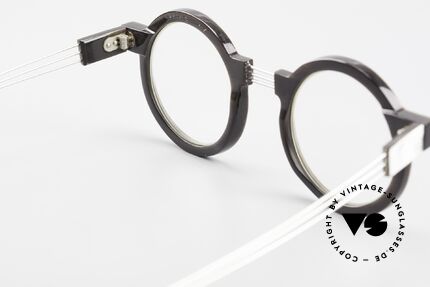 P. Klenk String 027 Echthornbrille Panto Vintage, Größe: medium, Passend für Herren und Damen