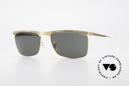 Ray Ban Signet Forerunner USA Original Sonnenbrille B&L, alte Ray-Ban Sonnenbrille der frühen 1970er, Passend für Herren