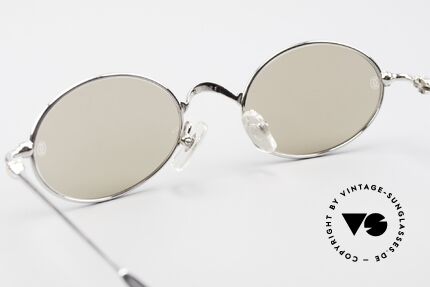 Cartier Filao Ovale Platin Sonnenbrille 90er, 2.hand in absolut neuwertigem Zustand + Verpackung, Passend für Herren und Damen