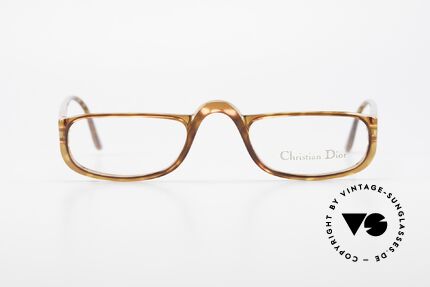 Christian Dior 2075 Vintage Optyl Lesebrille Large, anatomischer Steg und einzigartiges OPTYL-Material, Passend für Herren und Damen