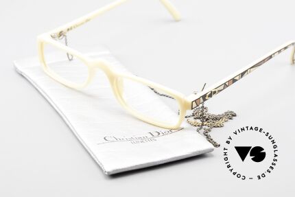 Christian Dior 2356 Vintage Lesebrille Mit Kette, Größe: small, Passend für Herren und Damen