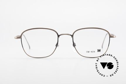 Miyake Design Studio IM404 Insider Brille All Titan 90er, eine echte INSIDER-Brille ohne großes Branding, Passend für Herren und Damen